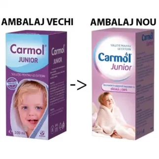 Carmol junior solutie externa, 100ml