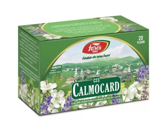 Ceai calmocard - calmant cardiac x 20plic. (C23) Ceai calmocard - calmant cardiac x 20plic. (C23)