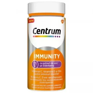 Centrum Immunity cu extract soc, 60 caps.