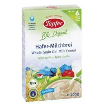 Topfer cereale ovaz lapte mar vanilie 200g 60459 Ropharma