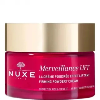 Nuxe Merveillance crema cu efect de lifting cu textura pudrata pentru ten normal si mixt, 50ml