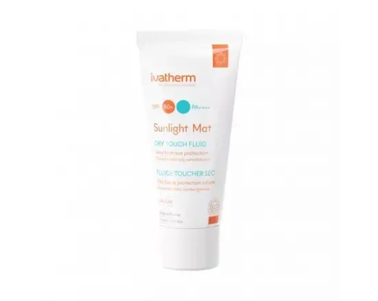 Ivatherm Sunlight mat fluid colorat matif.SPF50+ 50ml