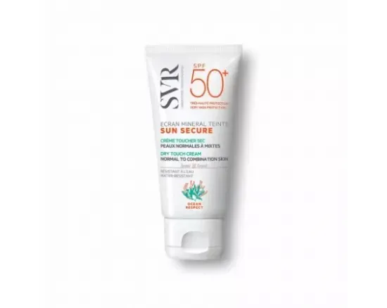 SVR Sun Secure Ecran crema nuantatoare mineral teinte piele normal mixta SPF50+, 60g
