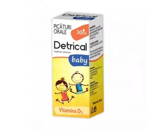 Zdrovit detrical D3 baby pic.orale 30ml