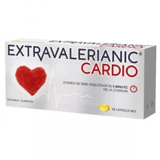 Extravalerianic Biofarm Cardio, 15 capsule moi