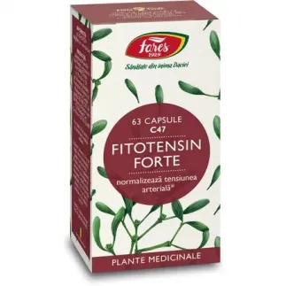 Fitotensin forte, 63 capsule