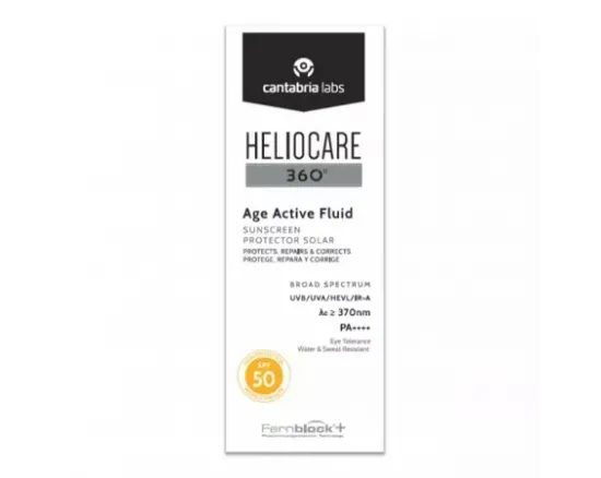 Cantabria Heliocare 360 Age Active fluid SPF50, 50ml