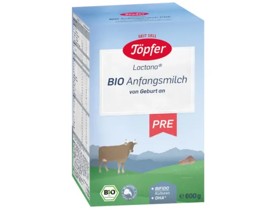 Topfer Lactana bio Pre lapte praf 600g(IP)