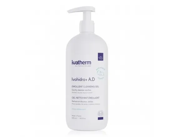 Ivatherm Ivahidra+ AD gel spalare emolient x 500ml