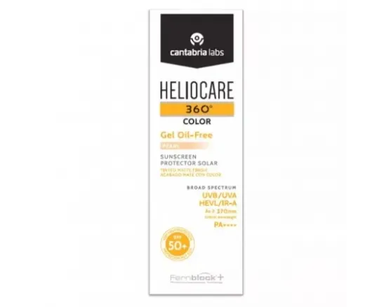 Cantabria Heliocare 360 gel oil-free SPF50+ pearl, 50ml