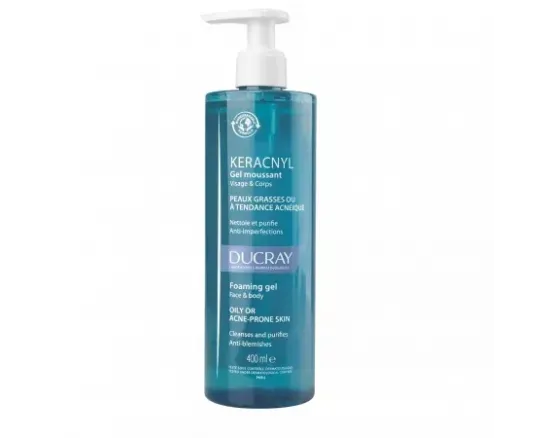 Ducray keracnyl gel curatare antiacnee 400ml