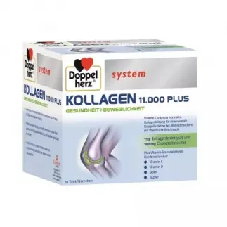 Doppelherz system kollagen beauty plus, 30 flacoane unidoza