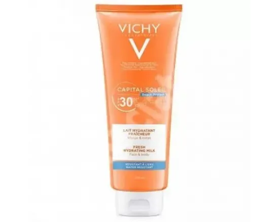 Vichy Capital Soleil lapte hidratant fata si corp SPF30 300ml