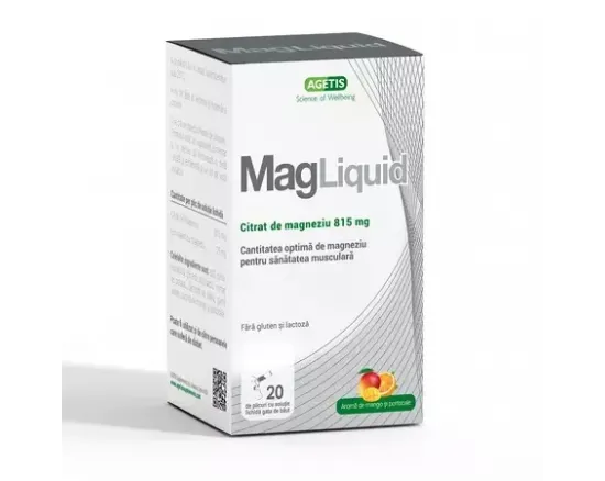 MagLiquid 815mg solutie x 20 plic.