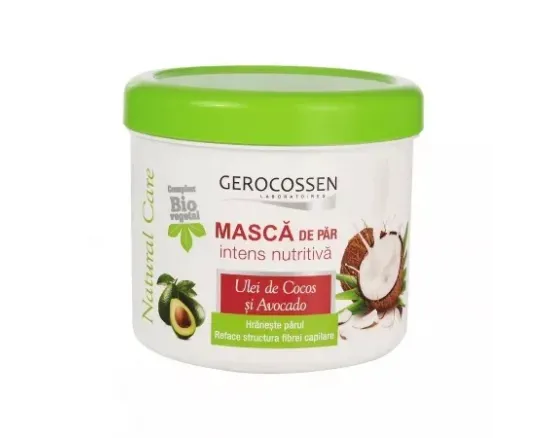 Gero. N.care masca int.nutr.ulei cocos,avocado 450ml Gero. N.care masca int.nutr.ulei cocos,avocado 450ml