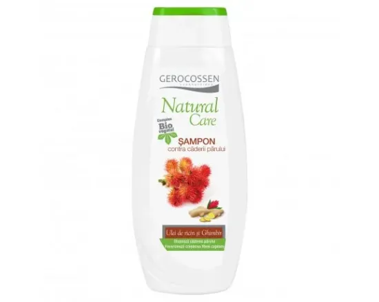 Gero. N.care samp.contra cadere par ulei ricin,ghimbir 400ml Gero. N.care samp.contra cadere par ulei ricin,ghimbir 400ml