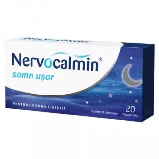 Nervocalmin somn usor x 20 caps.moi