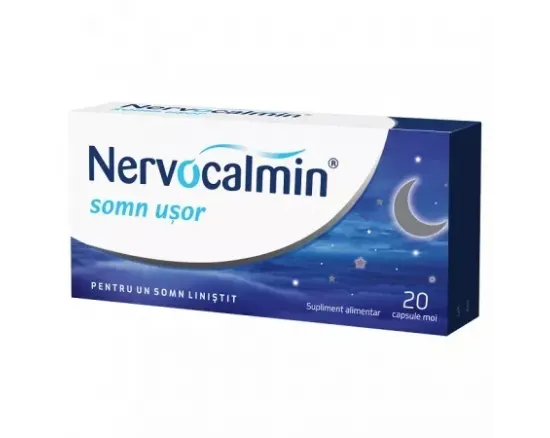 Nervocalmin somn usor x 20 caps.moi