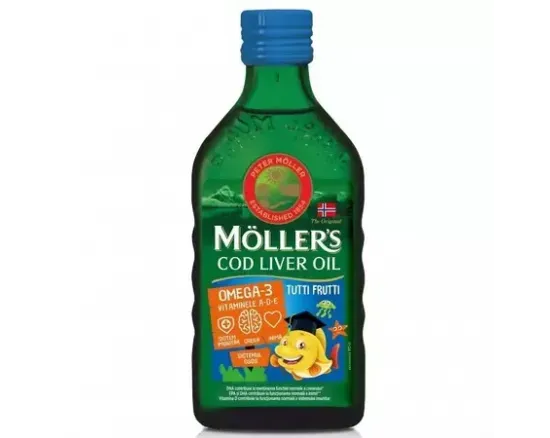 Mollers cod liver omega3 tutti fruti 250ml