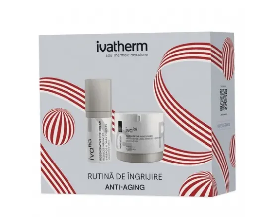 Ivatherm IvaRG pachet (crema noapte 50ml + crema contur ochi 15ml) pret special