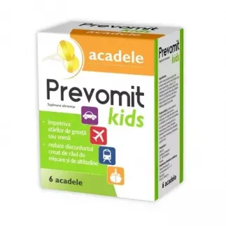 Prevomit kids, 6 acadele