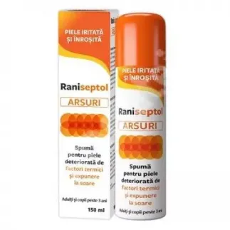 Raniseptol arsuri spuma, 150ml