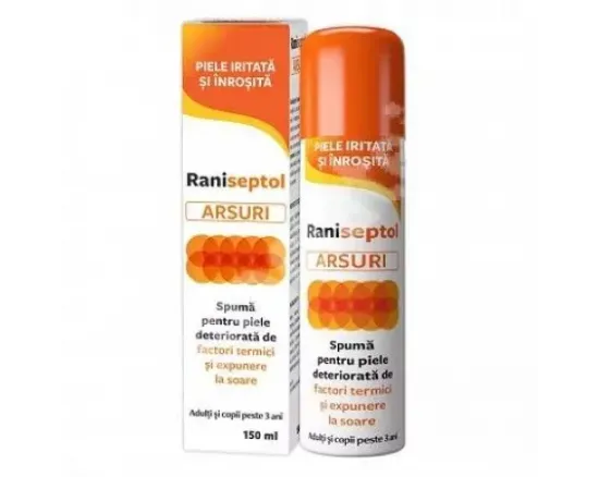 Zdrovit Raniseptol arsuri spuma 150ml