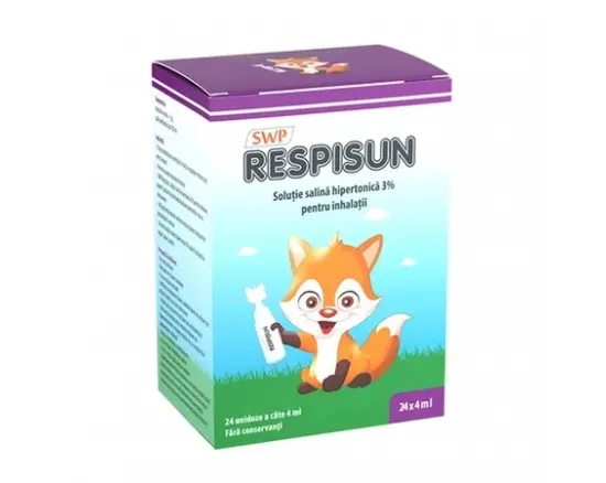 Respisun sol.salina hiperton. 3% 4ml x 24 unidoze