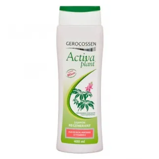Gerocossen sampon regenerant Activa Plant, 400ml