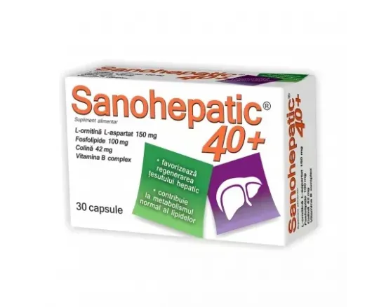 Zdrovit sanohepatic 40+ x 30 caps.