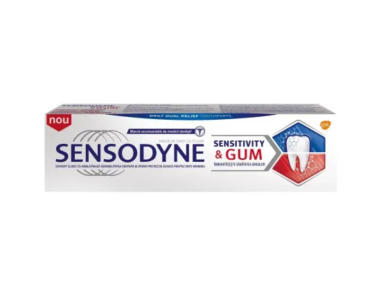 Sensodyne pasta dinti sensitivity&gum 75ml
