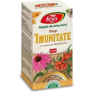 Sirop imunitate cu miere si propolis, 100ml (F149)