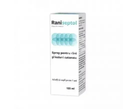 Zdrovit Raniseptol spray rani leziuni cut.125ml