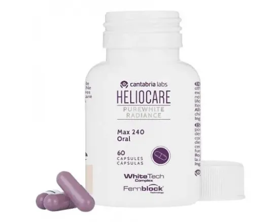 Cantabria Heliocare Oral Purewhite 240mg, 60 caps.