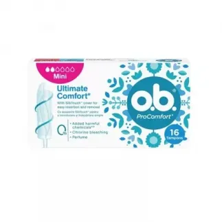 OB tampoane ProComfort mini, 16 bucati
