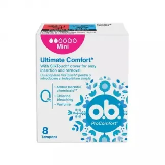 OB tampoane ProComfort mini, 8 bucati