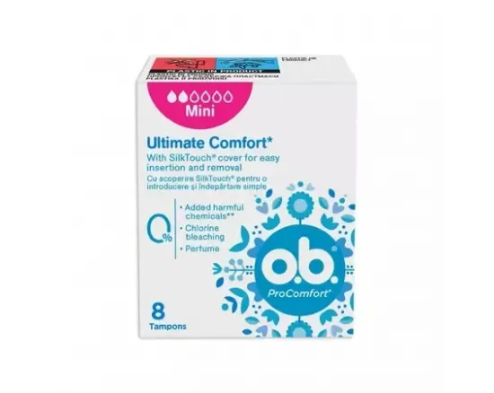J&J OB tamp.procomfort mini x 8 buc J&J OB tamp.procomfort mini x 8 buc