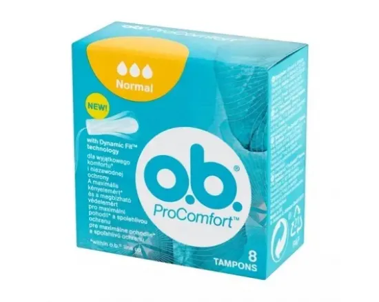 J&J OB tamp.procomfort normal x 8 buc J&J OB tamp.procomfort normal x 8 buc