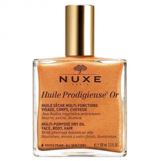 Nuxe Huile prodigieuse or ulei multifunctional cu particule stralucitoare fata,corp,par, 100ml