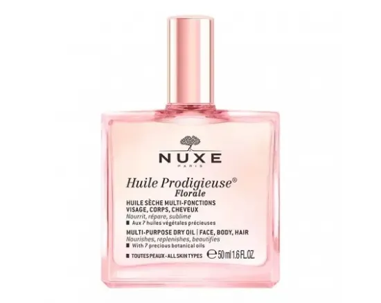 Nuxe Huile Prodigieuse Floral ulei multifunctional pentru fata, corp si par, 50ml