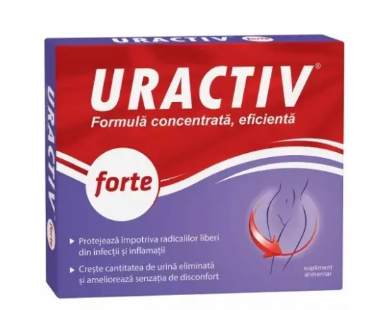 Uractiv forte x 10 caps.