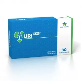 UriBleu, 30 comprimate filmate gastrorezistente