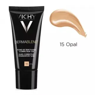 Vichy Dermablend fond de ten fluid corector culoare 15 (pete,roseata,coloratii ale tenului)