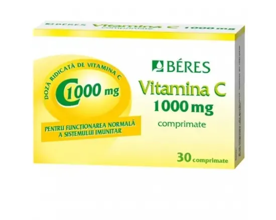 Beres vitamina C 1000mg x 30 compr.