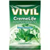 Vivil bomboane Creme Life classic menta fara zahar, 60g