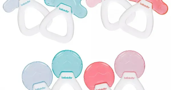Bebe D'or Inel Gingival cu apa si zornaitoare +3 luni (518) - Ropharma