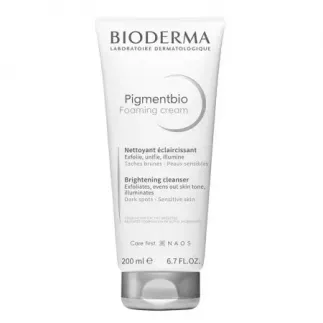 Bioderma Pigmentbio spuma de curatare cu efect de exfoliere 200ml