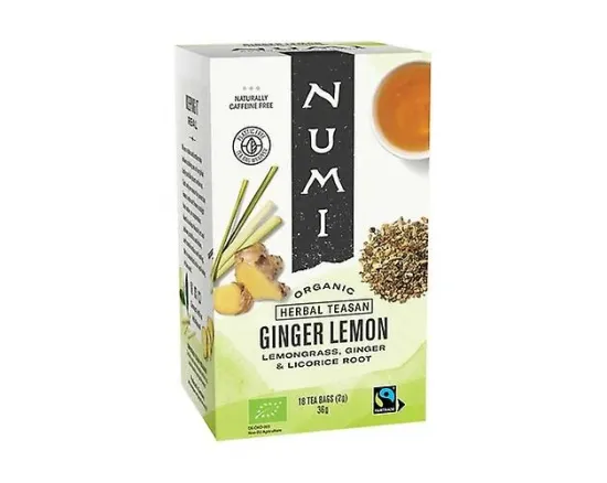 Ceai Decaf Ginger Lemon-EU, Eco, 36 gr