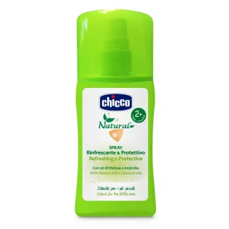Chicco spray pentru protectie naturala cu ulei din Melissa si Andiroba, 2luni+, 100ml