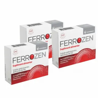 Ferrozen x30 capsule - Pachet 3 cutii 